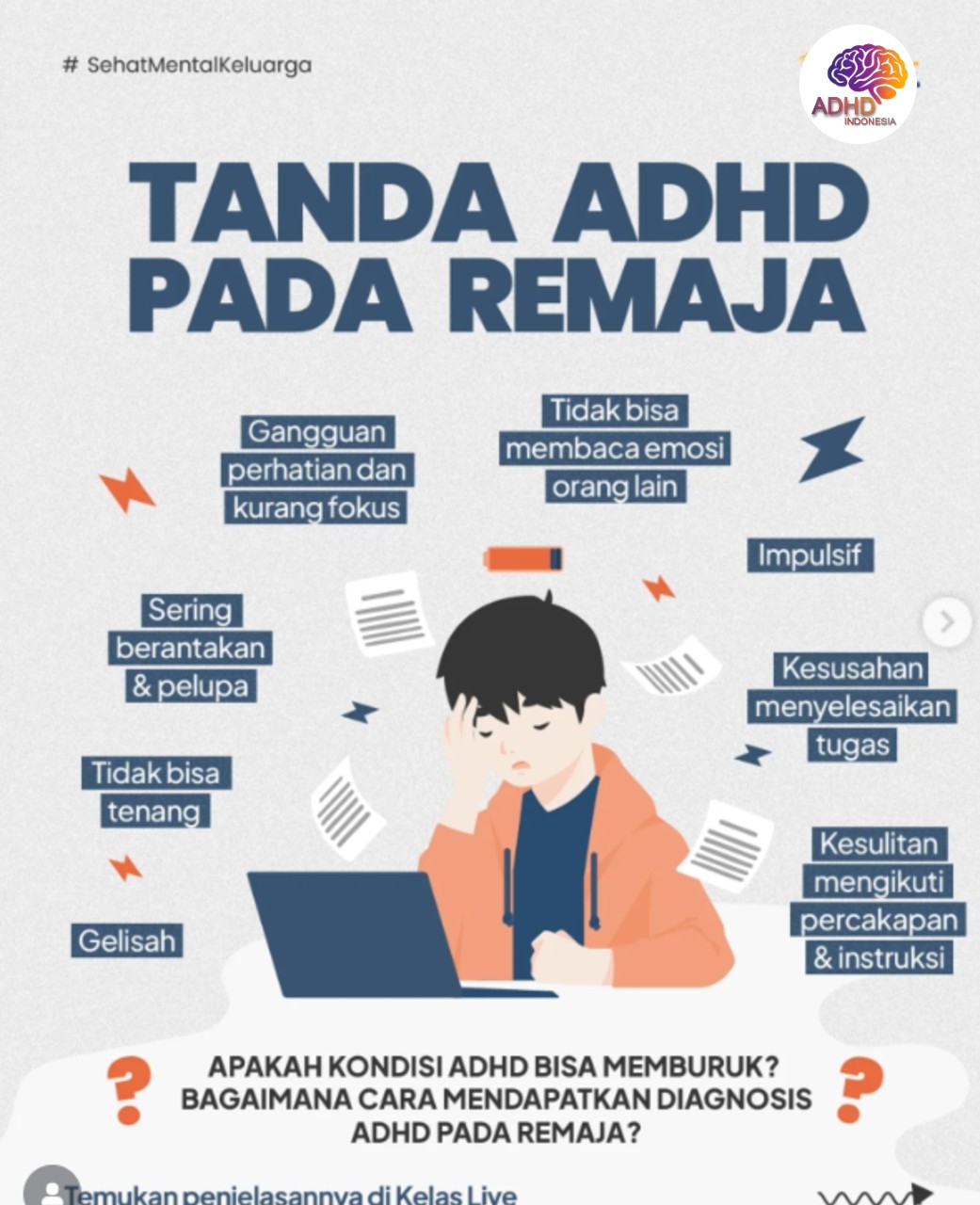 Screening ADHD Non-Diagnostik: Edukasi Awal bagi Orang Tua di Kabupaten Konawe