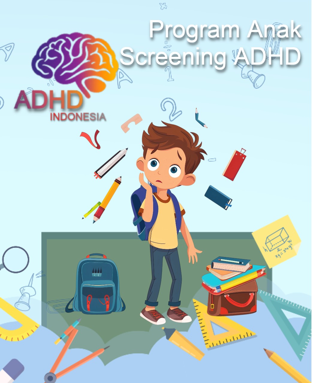 Program ADHD Indonesia Kabupaten Konawe Screening ADHD Non-Diagnostik